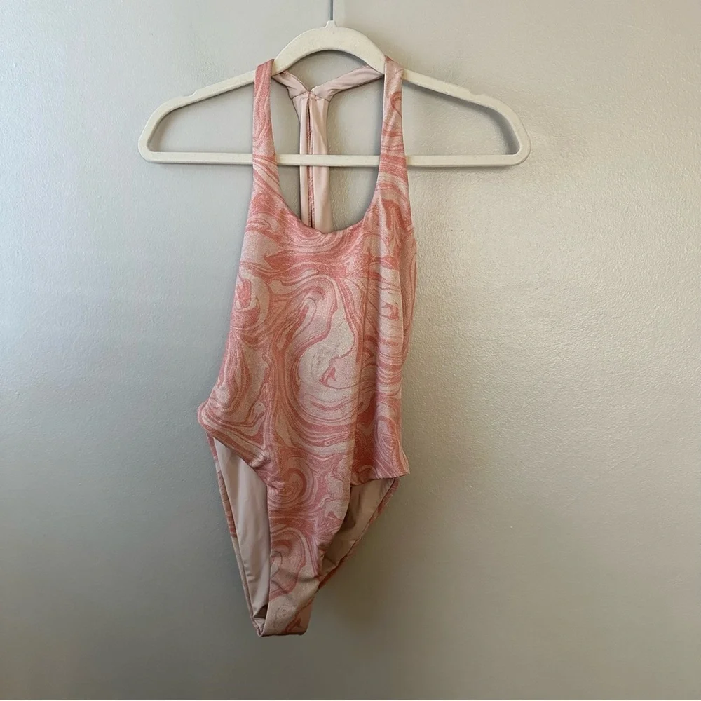 NWT L*Space Shimmer Phoebe one piece swimsuit